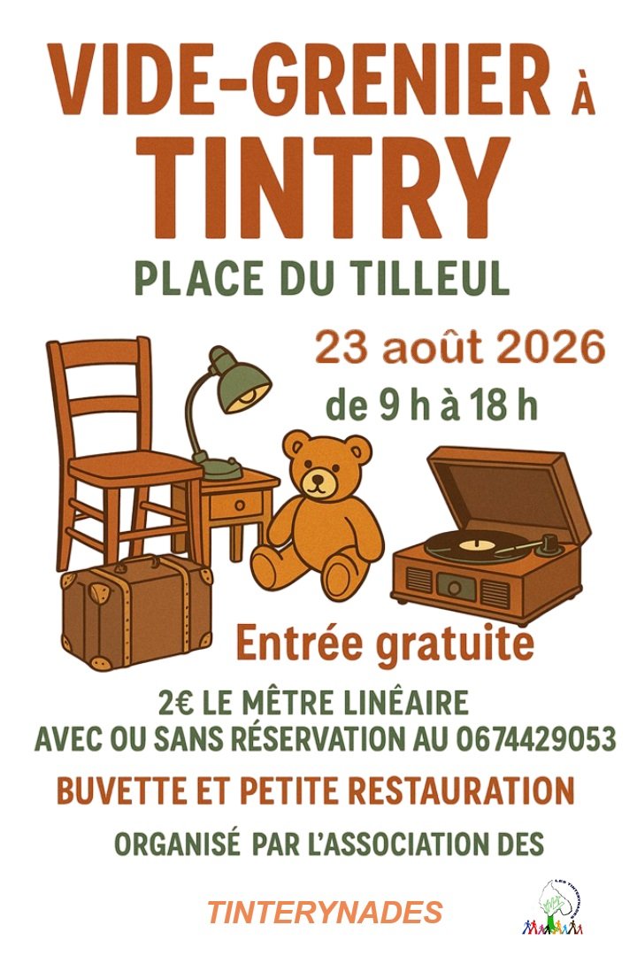 Vide grenier Les Tinterynades