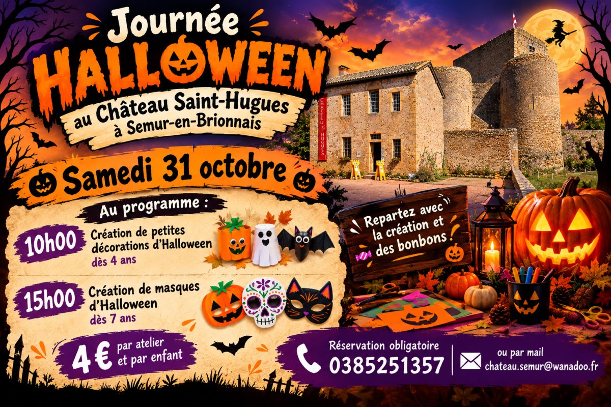 Journée Halloween au Château